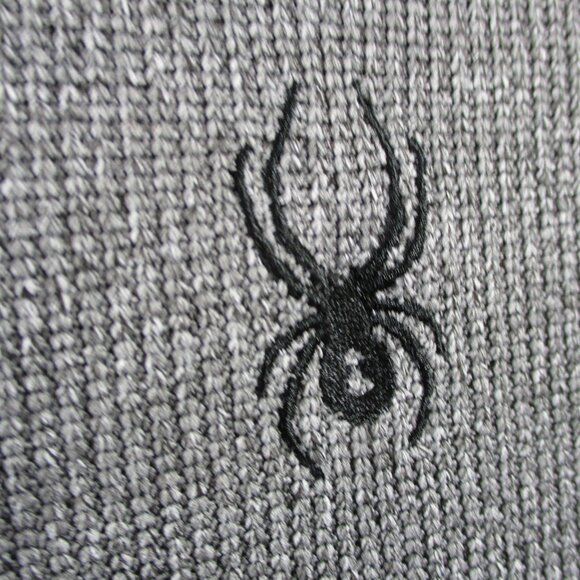 Spyder Sweater Mens Small Gray Boundless Half Zip Pullover Outdoors Fleece Hike - Picture 4 of 16